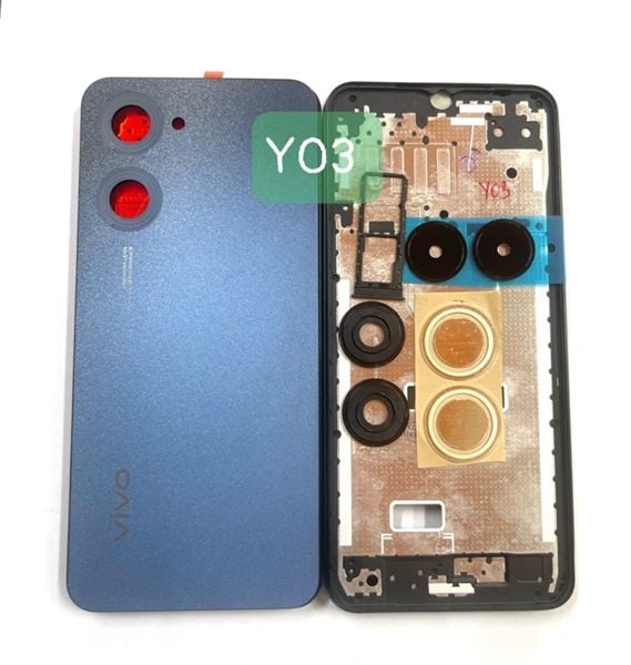Vỏ Bộ Vivo Y03 Đen Zin