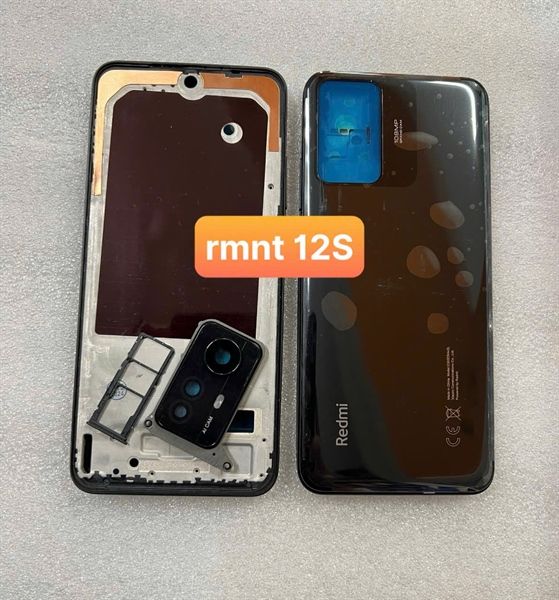 Vỏ Bộ Xiaomi Redmi Note 12S Zin Đen