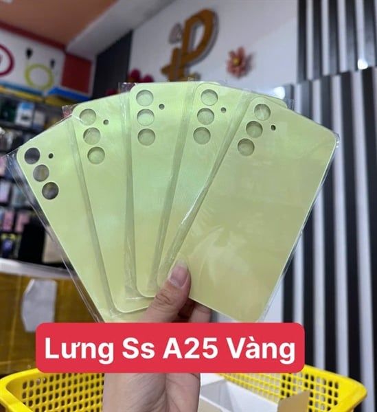 Lưng Samsung A25 Zin - Vàng (ko KC)