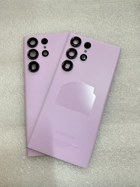 Lưng Samsung S23 Ultra Tím + Kc Zin