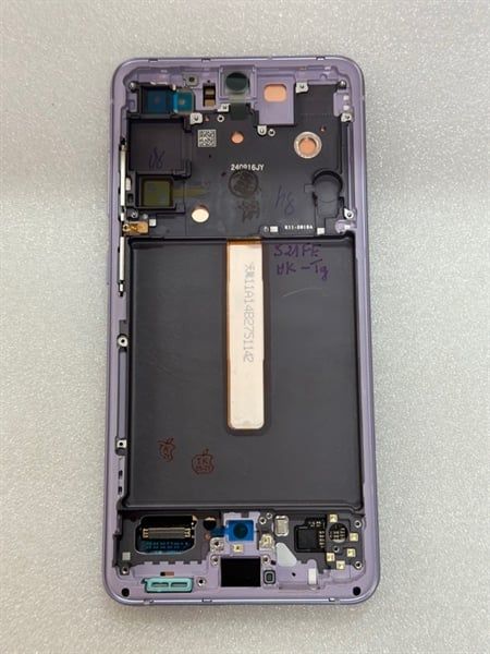 Màn Hình Samsung S21 FE Zin Khung - Ép Kính - Tím ( Amoled )