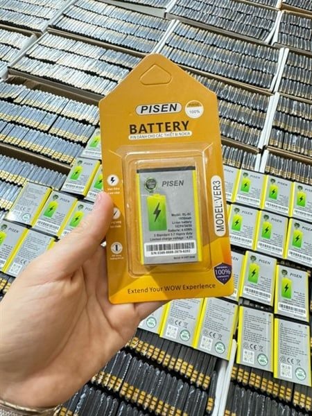 Pin Nokia 5C Pisen DLC 1650mAh (sl20-1/50-2/100-5)