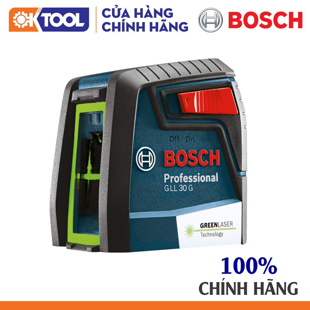 Máy cân mực Laser BOSCH GLL30G (71X55X72MM)