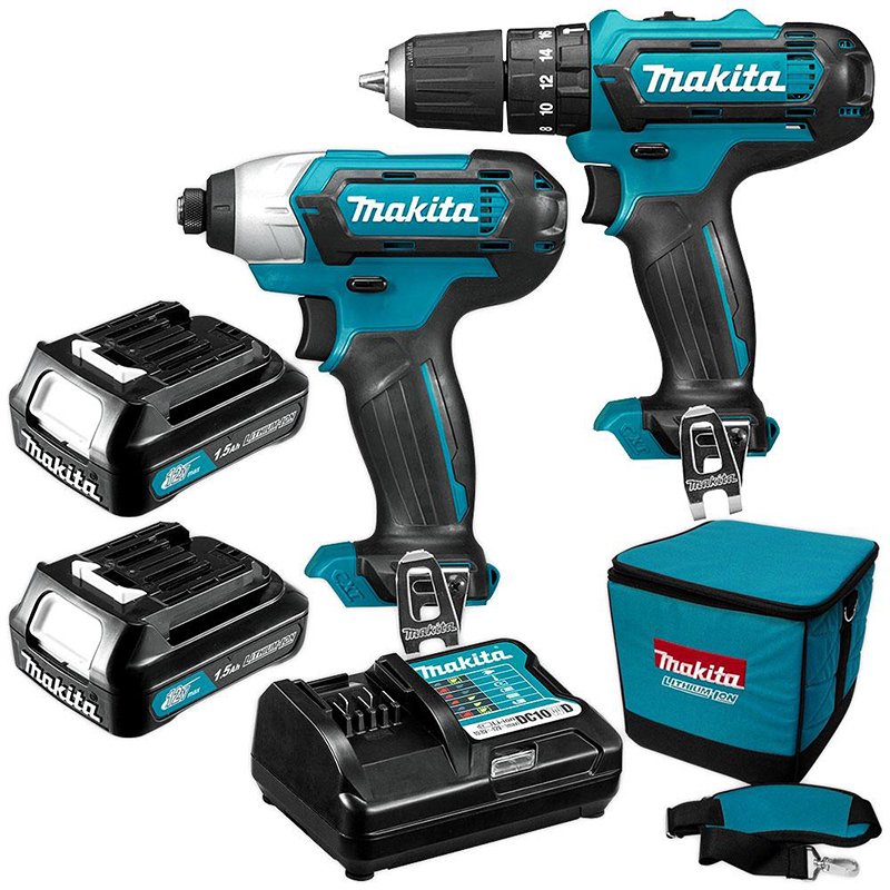 Bộ sản phẩm dùng pin MAKITA CLX202S (12V*2 1.5AH)