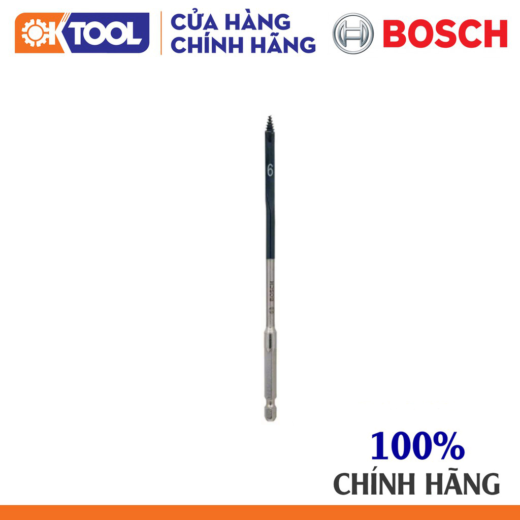 Mũi khoét gỗ đuôi cá BOSCH SELFCUT (6X152MM)