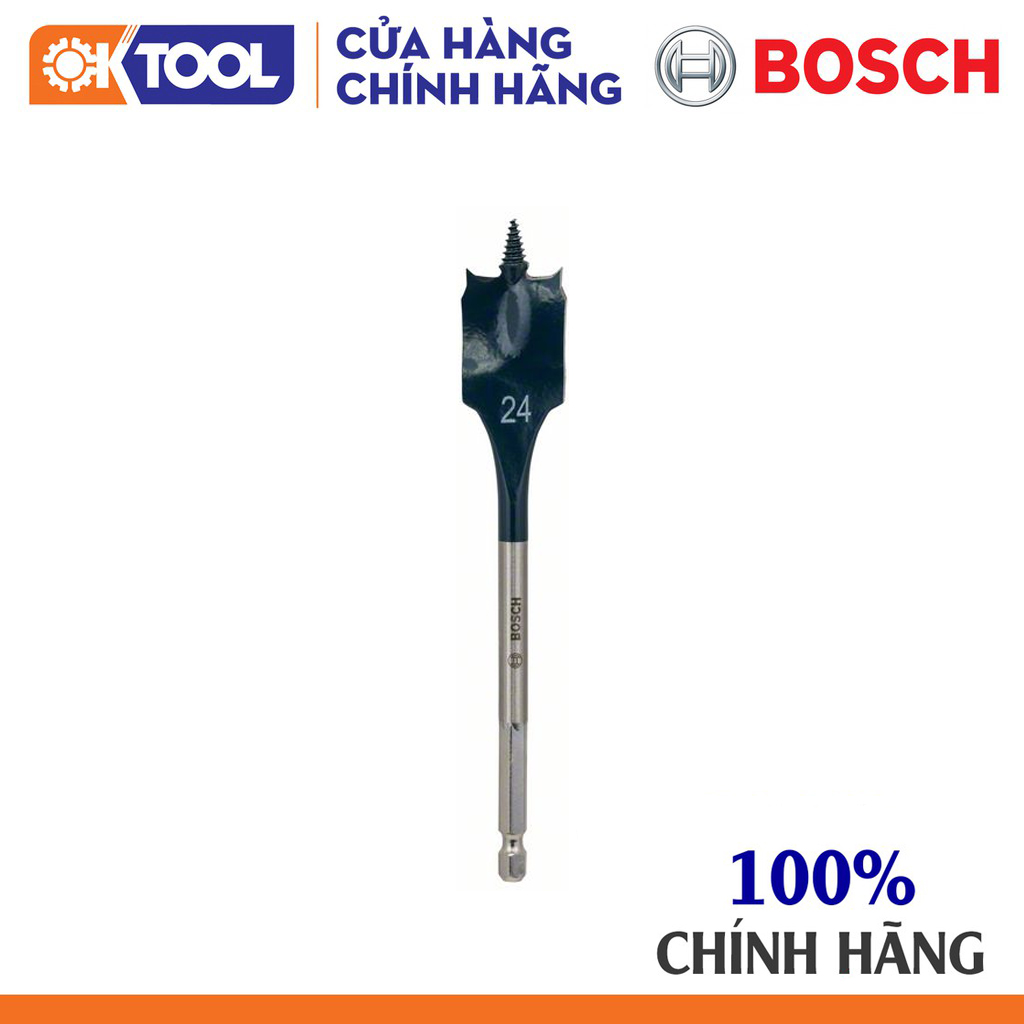 Mũi khoét gỗ đuôi cá BOSCH SELFCUT (24X152MM)