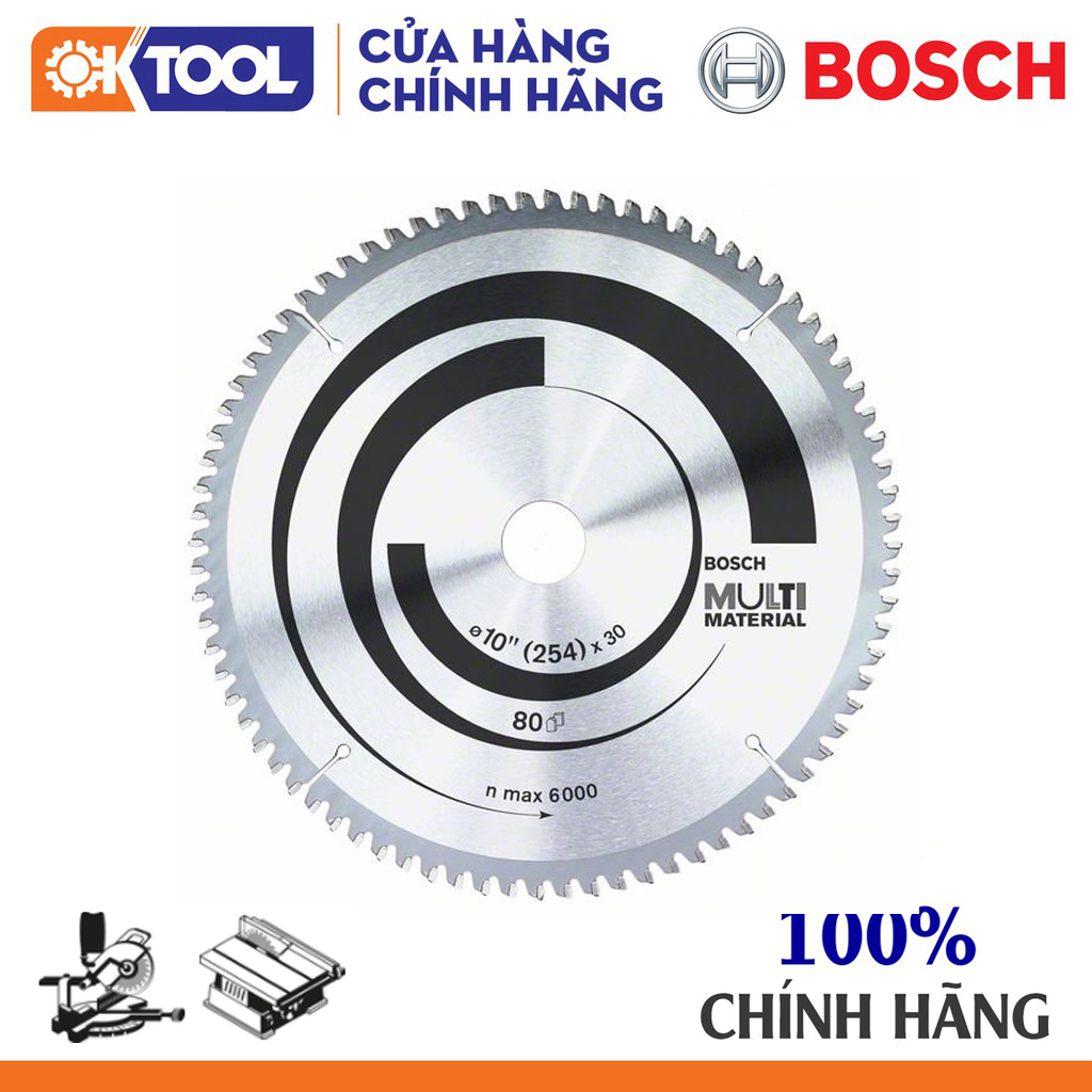 Lưỡi cắt nhôm BOSCH (254X25.4X120T)