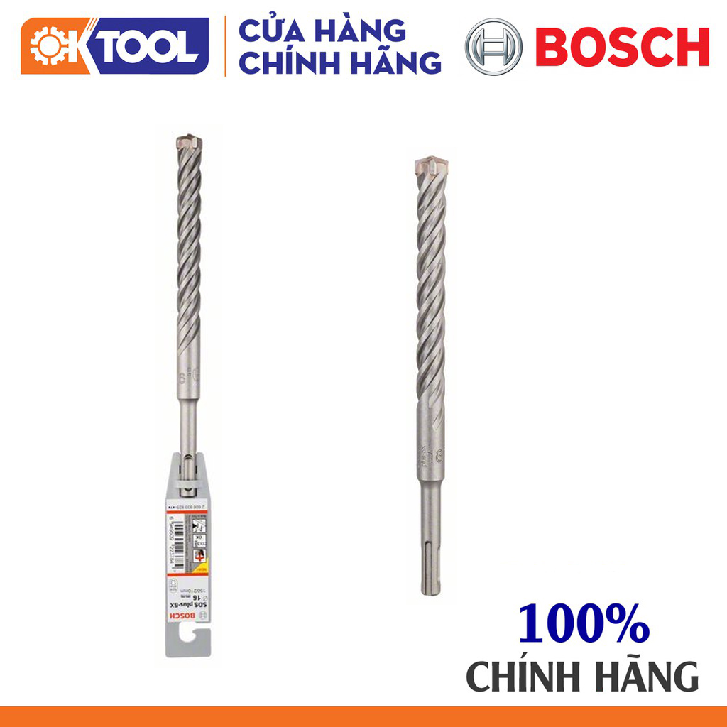 Mũi khoan chuôi gài SDS PLUS BOSCH (5X16X150X210MM)