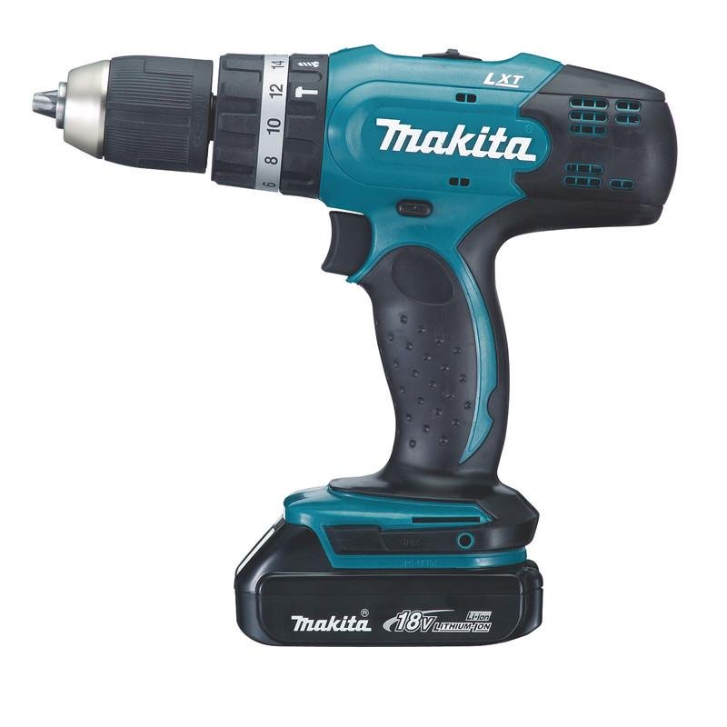 Máy khoan bắt vít MAKITA DHP453SYE 10MM (18V*2 1.5AH)