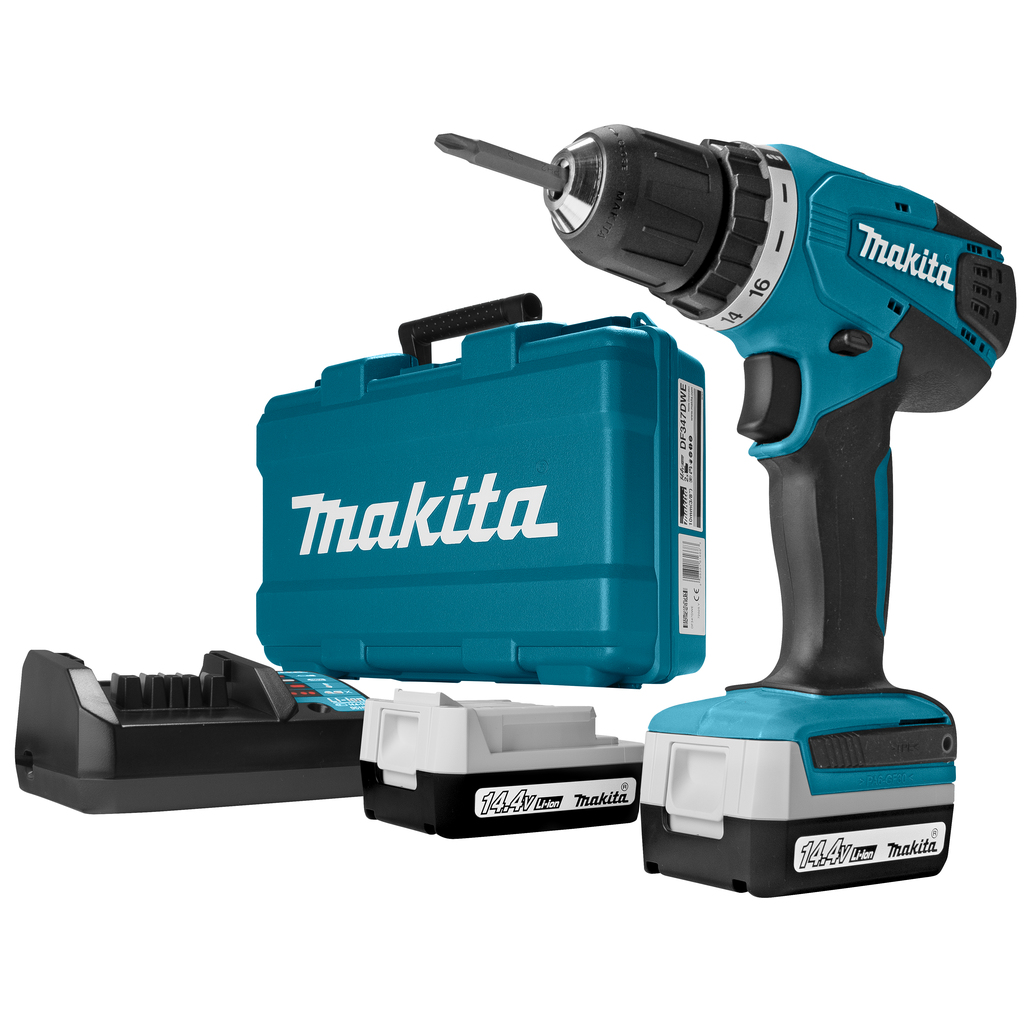 Máy khoan bắt vít MAKITA DF347DWE 10MM (14.4V)