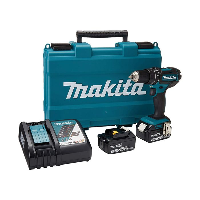 Máy khoan bắt vít MAKITA DHP482RFE 13MM (18V*2 3.0AH)