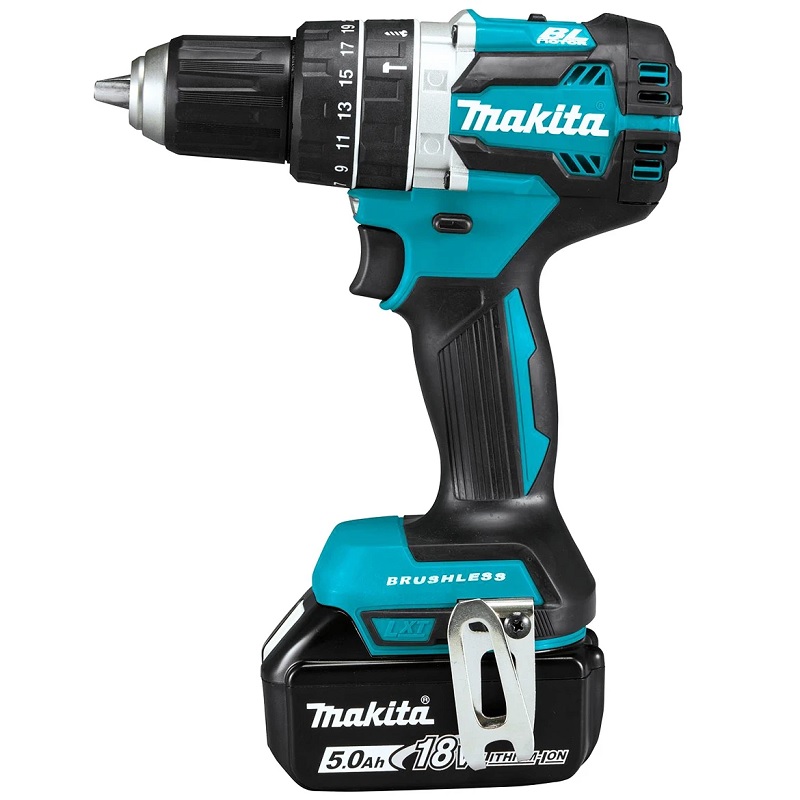 Máy khoan bắt vít MAKITA DHP484RTE (18V*2 5.0AH)