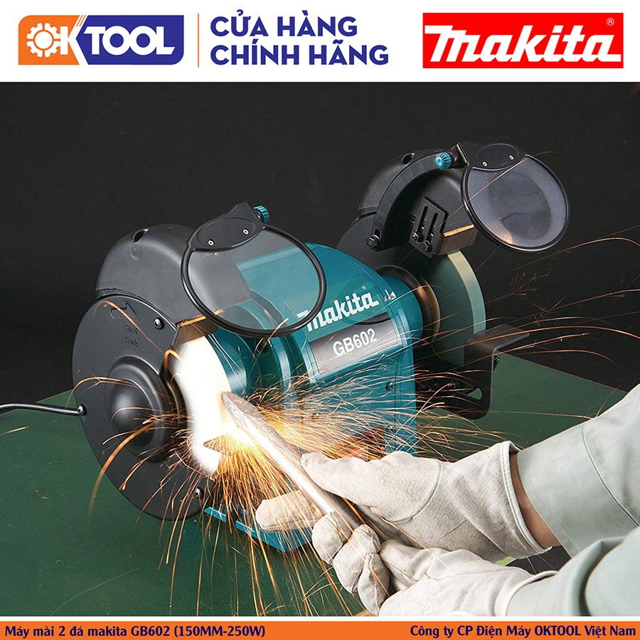 Máy mài 2 đá makita GB602 (150MM-250W)