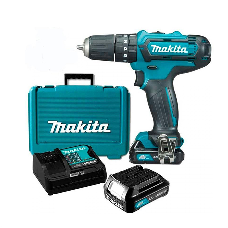 Máy khoan bắt vít MAKITA HP331DSYX1 - 10MM (12V*2 1.5AH)