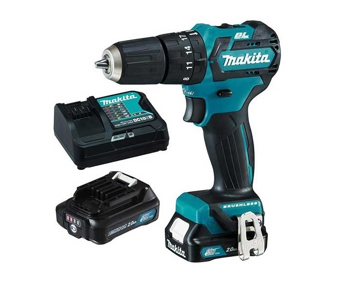 Máy khoan bắt vít MAKITA HP332DSAE (12V*2 2.0AH)