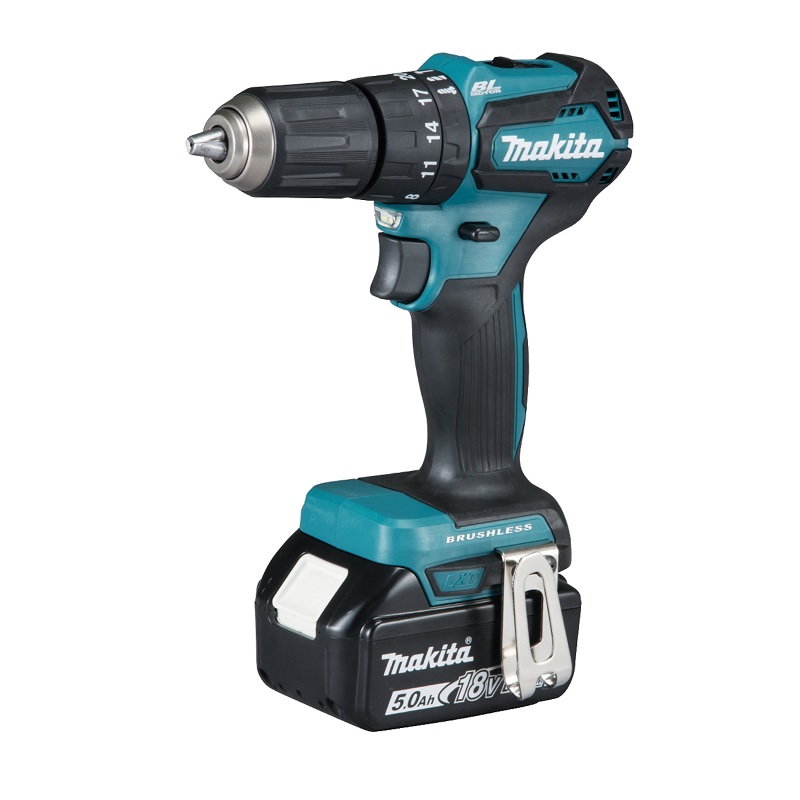 Máy khoan bắt vít MAKITA DHP483RTE (18V*2 5.0AH)