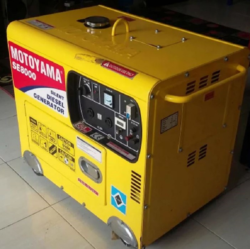 Phát điện chạy dầu MOTOYAMA SE8000