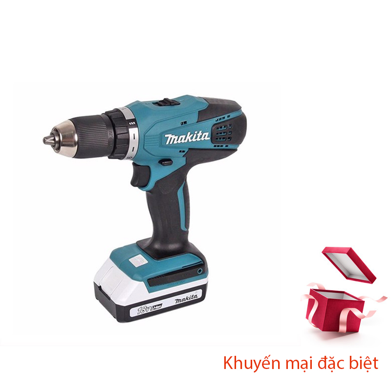 Máy khoan bắt vít MAKITA DF457DWE 13MM (18V)