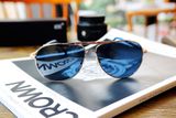 Mont Blanc MB512S 28V Sunglasses in Blue