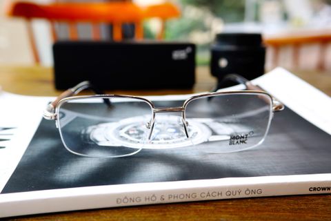 Gọng kính MONTBLANC Gunmetal MB534 016