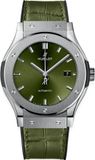Đồng hồ Hublot Classic Fusion Automatic Titanium Green 42 mm – 542.NX.8970.LR