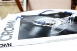 Gọng kính  MONTBLANC Shiny Black MB0349 01456