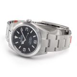 Rolex Explorer Black Dial Stainless Steel Rolex Oyster Automatic Mens Watch 214270