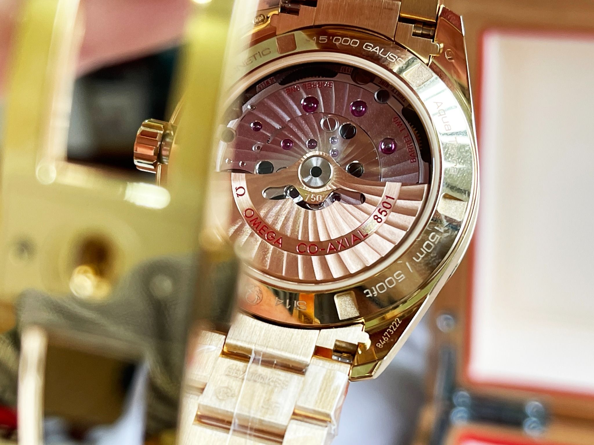 Omega Aqua Terra 150m Master Chronometer Red Gold 231.55.39.21.55.001 –  mhwatchvn