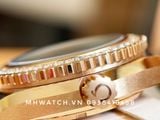 Omega Seamaster Plane Ocean 600M Co-Axial Black Arabic Diamond&Gold 18k 232.58.42.21.01.001