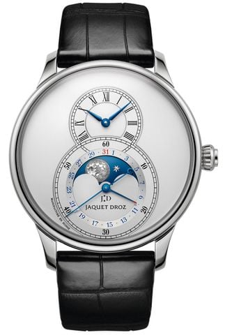 Jaquet Droz Grande Seconde Moon Silver - J007530240 ( Brand new)