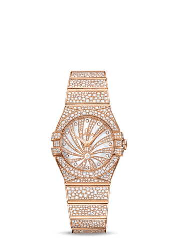 Omega Constellation Red gold Diamanten Watch 123.55.27.60.55.009  12355276055009