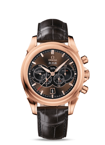 Đồng Hồ  Omega De Ville 4 Counters Chrono Rose Gold 422.53.41.52.13.001