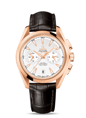 AQUA TERRA 150M- CO-AXIAL CHRONOMETER GMT CHRONOGRAPH 43 MM 231.53.43.52.02.001 23153435202001