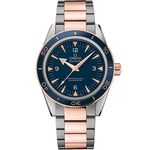 Omega Seamaster 300 41 mm, titanium - Sedna™ gold 233.60.41.21.03.001