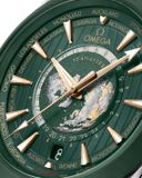 Seamaster Aqua Terra 150M Co-Axial Master Chronometer GMT Worldtimer 43mm  Rubber strap 220.32.43.22.10.001