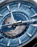 Seamaster Aqua Terra 150M Co-Axial Master Chronometer GMT Worldtimer 43mm Rubber strap 220.12.43.22.03.002