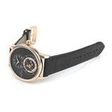 Jaquet Droz Grande Seconde Dual Time Black Enamel J016033202
