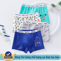 [Hộp 2 cái] - Quần lót cao cấp bé trai cotton nguyên chất an toàn sức khỏe