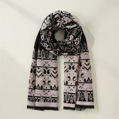 Khăn quàng cashmere thu đông dành cho phụ nữ kích cỡ  65*185cm