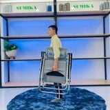  Ghế xếp thư giãn Sumika 179 Grey (Lưới xám) 