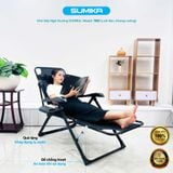 Ghế xếp ngã thành giường Sumika 168, tải trọng 300kg 