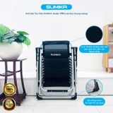  Ghế xếp thư giãn Sumika 179, lưới đen, khung xám 