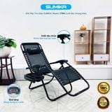  Ghế xếp thư giãn Sumika 179A, khóa kim loại, tải trọng 200kg 