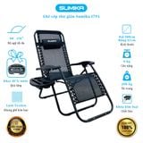  Ghế xếp thư giãn Sumika 179A, khóa kim loại, tải trọng 200kg 