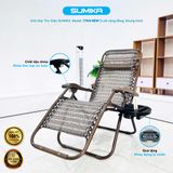  Ghế xếp thư giãn Sumika 179A NEW, tải trọng 200kg 