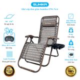  Ghế xếp thư giãn Sumika 179A NEW, tải trọng 200kg 