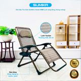  Ghế xếp thư giãn SUMIKA 638, bề rộng 73cm, tải trọng 300kg 