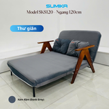 Ghế sofa giường gấp gọn SUMIKA SKS120, rộng 120cm 