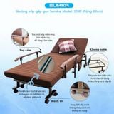  Giường nệm xếp gọn SUMIKA 339D, chiều rộng 80cm 