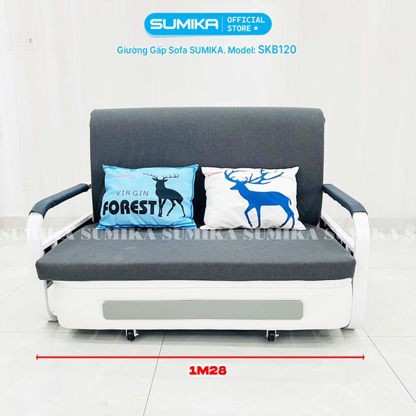  Giường xếp sofa gấp gọn SUMIKA SKB120, chiều rộng 1m2 